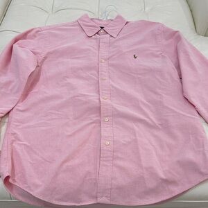 Ralph Lauren Men’s Classic Oxford Long Sleeve Shirt- large size